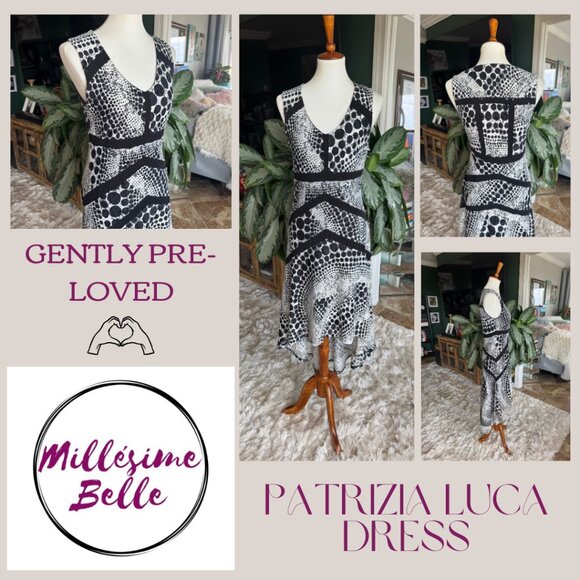 Patrizia Luca Black and White Dress - Picture 3 of 7